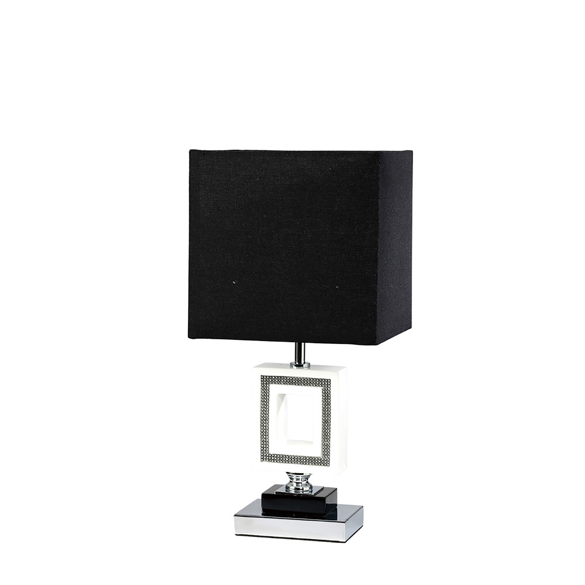 IL70339  Linea Table Lamp Square 1 Light